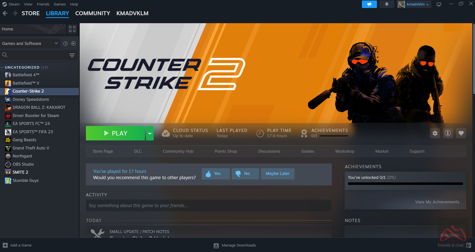 اکانت CS2 Prime + گیم های دیگر