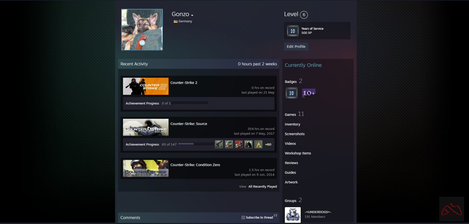 اکانت  CS2 برای پرایم کردن