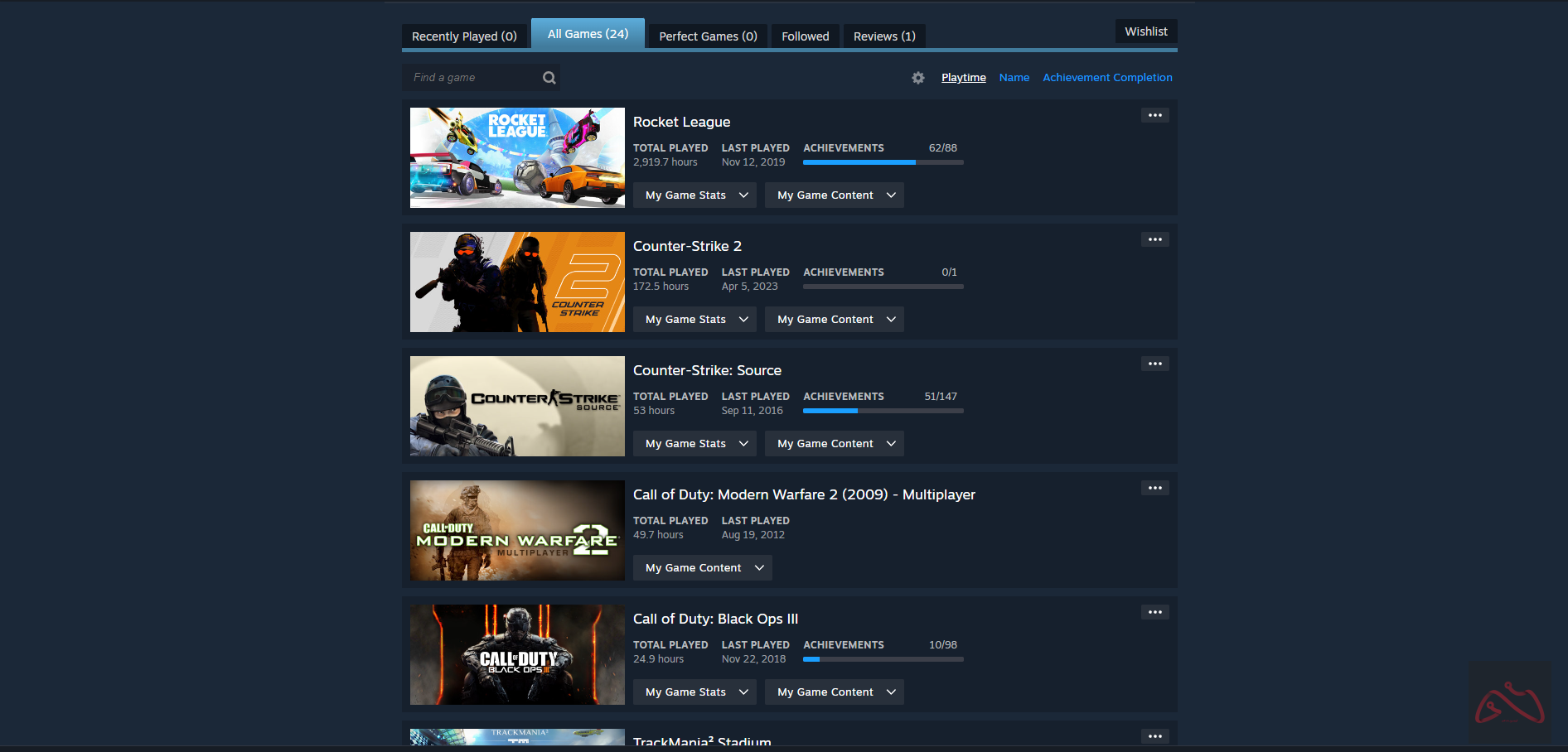اکانت  Rocket League تحت استیم