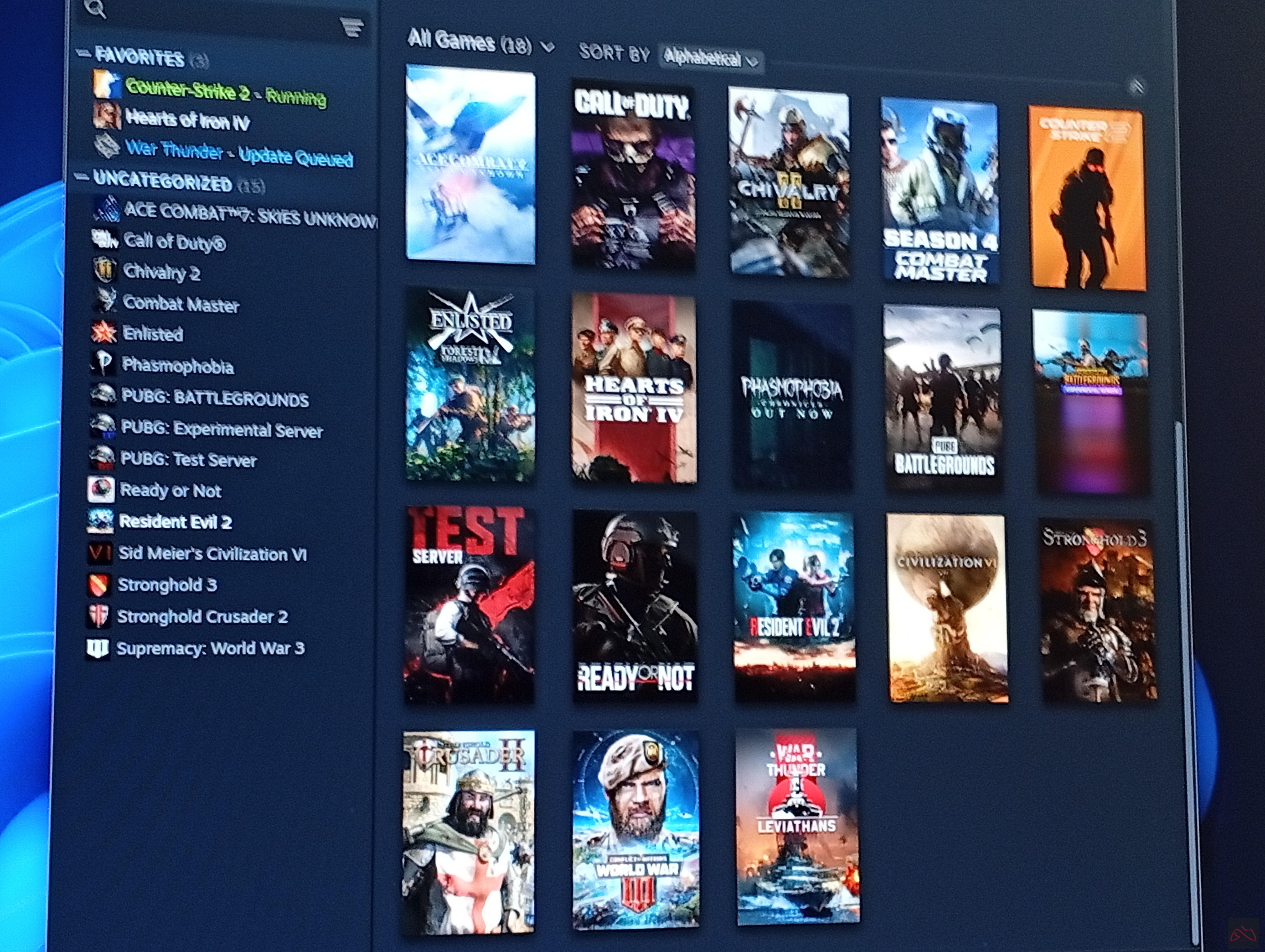اکانت استیم با 10 گیم
