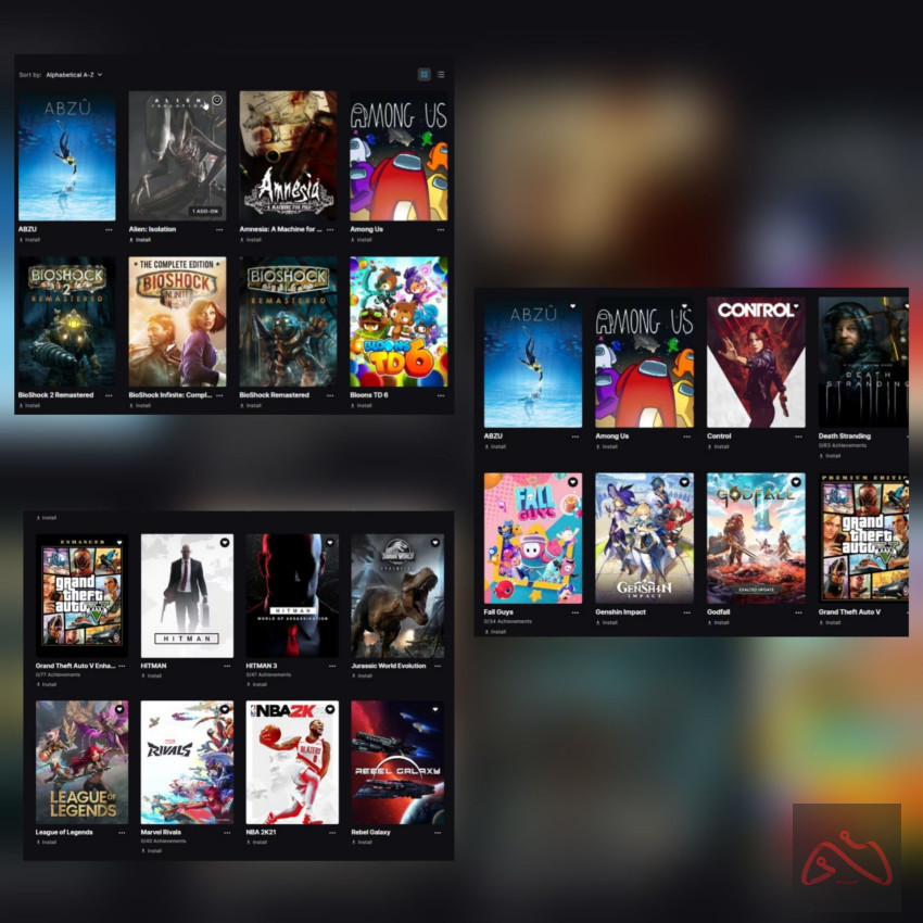 اکانت فول گیم اپیک گیمز 😍🤯 GTA V ONLINE