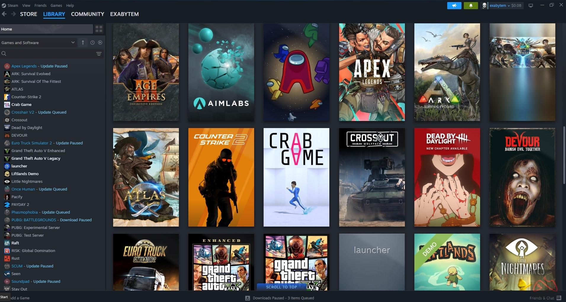 اکانت استیم ۵ ساله